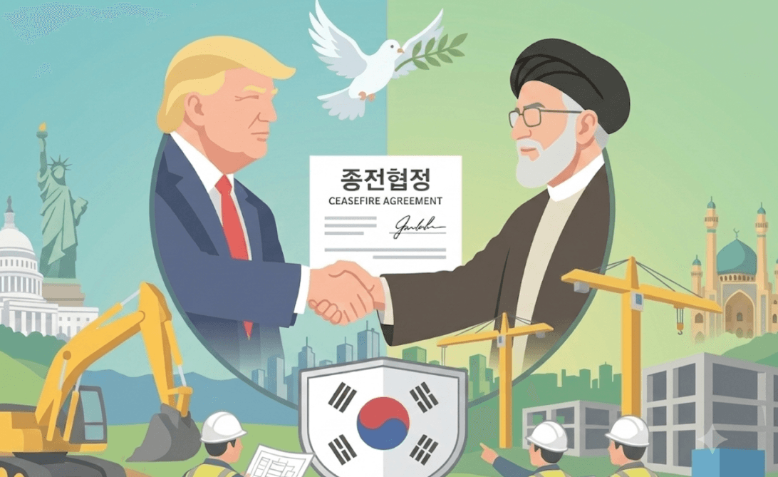 미국 이란 종전, 한국 건설업엔 기회일까 함정일까